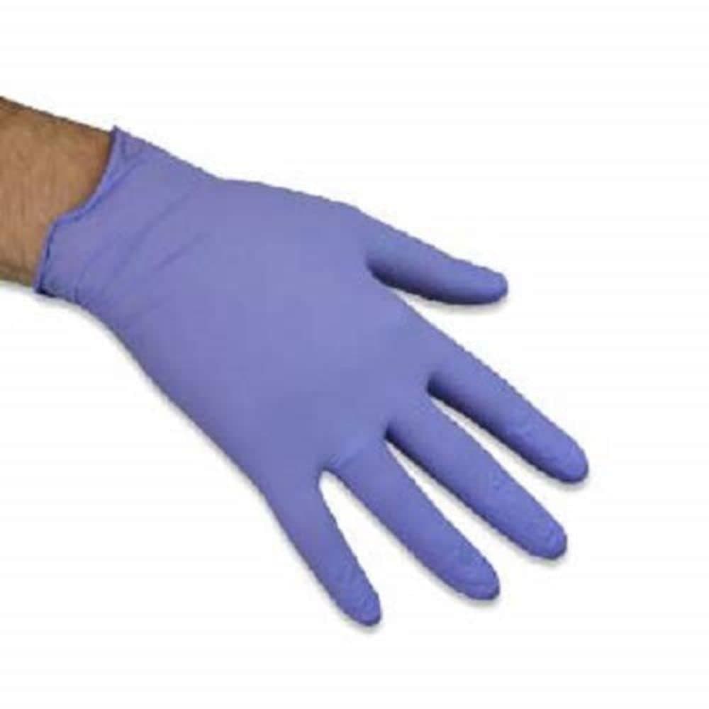 TouchFlexGL56XL Disposable Violet (Light Purple) Nitrile Gloves - Latex & Powder Free - Boxed x100 (Extra Large)
