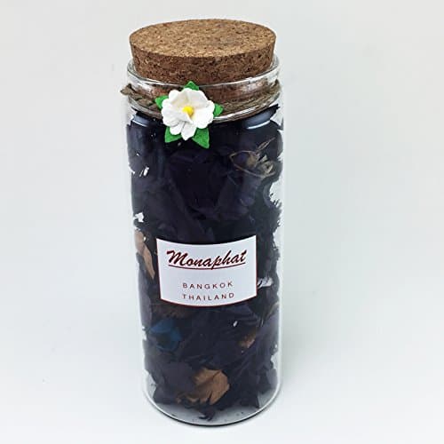 MONAPHAT The Beautiful Glass Bottle Design Decorative with LAVENDER Fragrance Potpourri #PR-0704