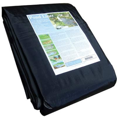 Deluxe Water Garden Pond Liner, Great Value Year Round, Water Garden Koi Fish Pond Liner 26'2" x 26'2" (8mx8m) Flexiliner LDPE Great Value
