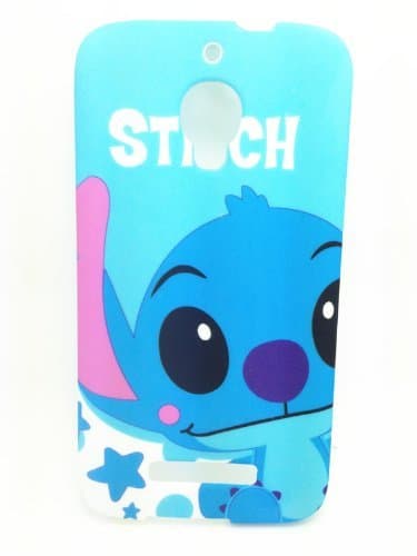 Cute Lovely Bear Winnie the Pooh Stitch Alien Soft TPU Case Cover For Smart Mobile Phones (ALCATEL One Touch Fierce 2 7040T / Pop Icon A564c , Stitch)