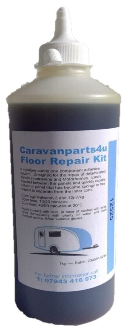 Caravan Motorhome One Shot floor delamination repair kit NEW IMPROVED FORMULA
