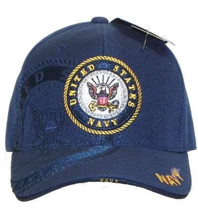 RapidBrowRapid Dominance Genuine Shadow Military Baseball Caps (Adjustable, US NAVY)