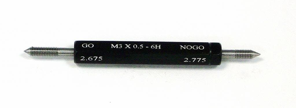 M3 X .50 Class 6H Taperlock Thread Plug Gage Set