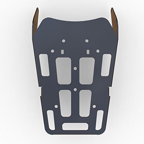 Cargo Rack Luggage Carrier Utility Rear Tail Holder Black Powdercoat fits: 12-16 Honda CRF250L - Immix Racing - 100-011-Black