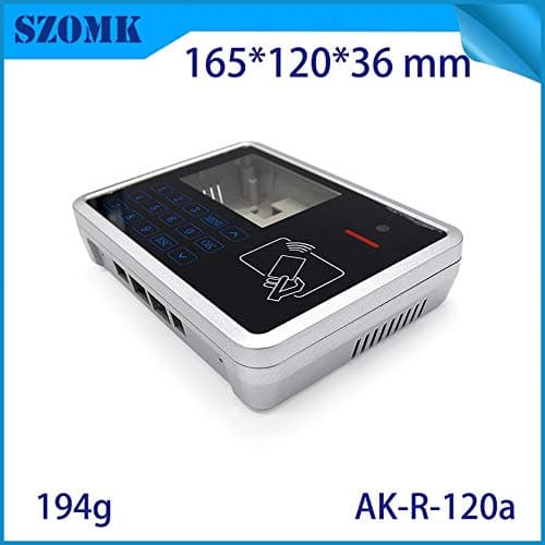 Gimax 4 pcs, 16512036mm RFID LCD plastic enclosure electronics junction housing sGimax ecurity system device enclosure - (Color: silver)