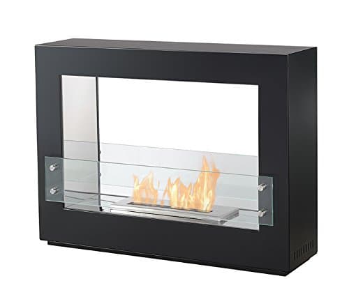 Bioflame 17000BTU Rogue 2.0 Stainless Steel Freestanding Fireplace