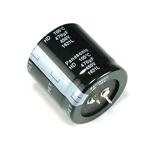 (YB#2) Package of 2 Panasonic HD 470uF 450v 105c Radial Electrolytic Capacitor Snap-in Japan