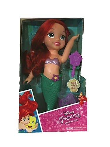 Disney Princess Bathtime ARIEL Little Mermaid Doll,Green