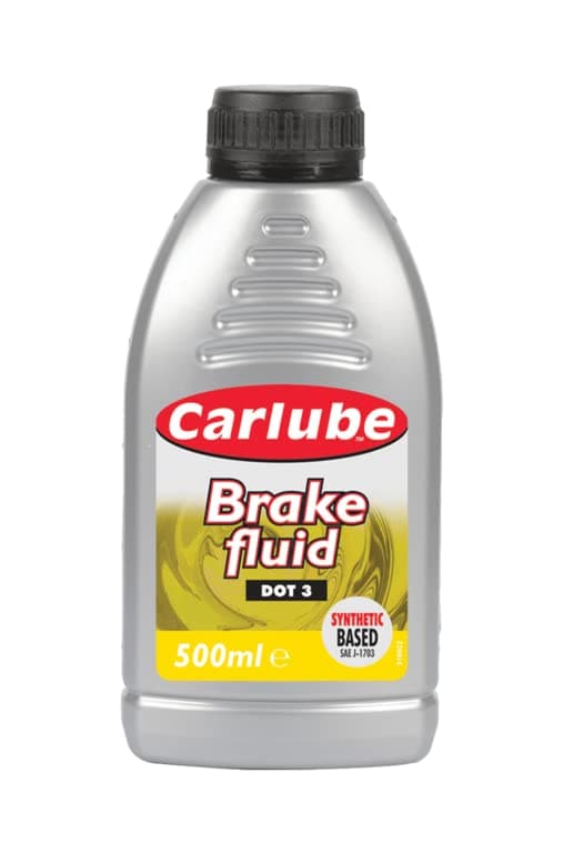 Carlube BRF050 Synthetic Based Dot 3 Brake Fluid 500ml x 4