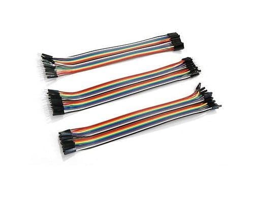 Aptechdeals Jumper Wires Male To Male, Male To Female, Female To Female/ Breadboard Jumper Wires (20+20+20)