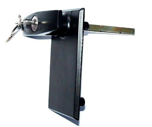 GaradorGarage Door Tee Handle and Lock Black Spares and Parts