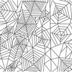 Spider Web Print Tissue Paper 500 x 750mm 10 Pack