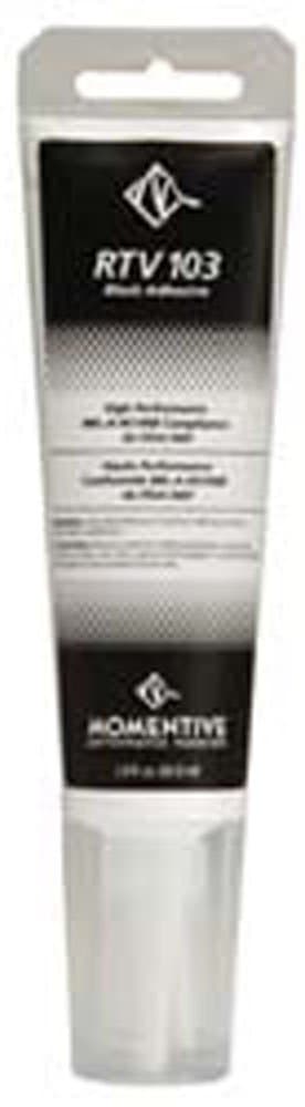 Momentive RTV103 One Part Silicone Sealant, 2.8 Ounce Tube, Black Momentive