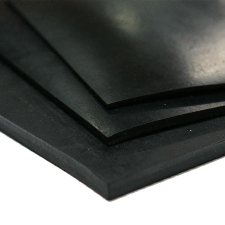 Solid Neoprene Rubber Sheet, Gasket Material - Various Sizes - 3mm Thick (3mm Thick - 100mm x 100mm)