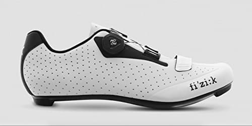 Fizik R5B Uomo Boa Cycling Shoe - Men's White/Black, 42.0