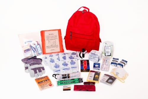 1 Person Deluxe Survival Kit Perfect for Earthquake, Evacuation, Emergency Disaster Preparedness 72 Hour Kits for Home, Work or Auto: 1 Person