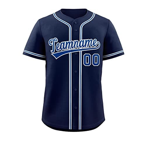 KXK Custom Baseball Jersey Stitched Personalized Baseball Shirts Sports Uniform for Men Women Boy