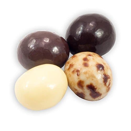 Chocolate Espresso Bean Blend - White, Milk & Dark Chocolate - 5lb Bag - by Dilettante (5 Pound)