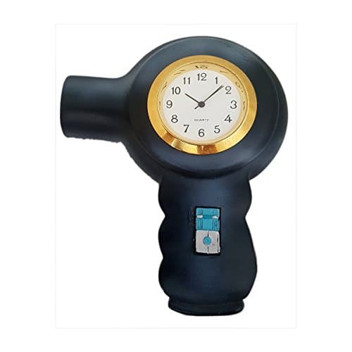 Vanmark Careers Unlimited Hairdresser Salon Hair Blow Dryer Quartz Clock