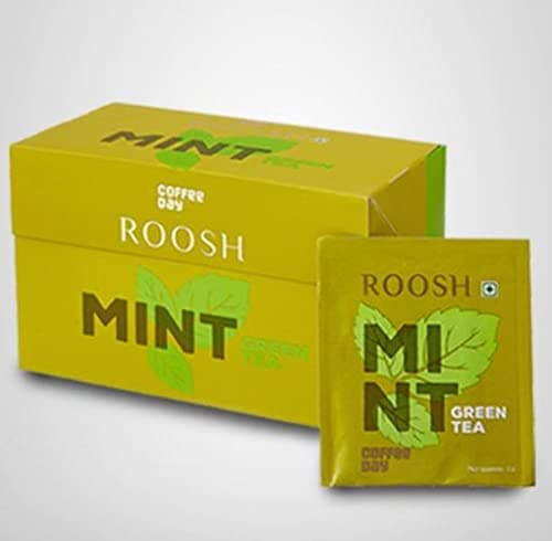 Coffee Day Green Tea Mint, Pack of 2(50 Tea dips)