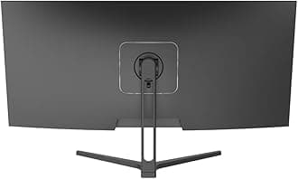 Viewedge Gaming Monitor 34 inch WQHD (3440x1440p) 165Hz Computer Monitor, 1ms 120% sRGB HDR10 VA DisplayPort HDMI Monitor, Wall Mountable Built-in Speakers