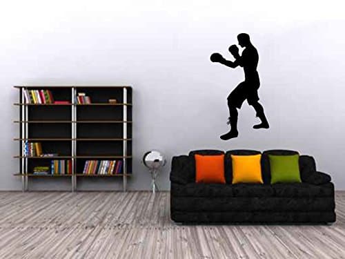 Boxing Boxer Vinyl Wall Decal Sticker By LKS Trading Post