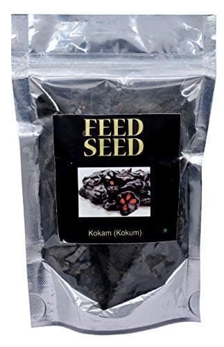 FeedSeed Dry kokum Kokum Phool Dried Mangosteen Slices (Garcinia Indica) Organic Amsol (Kokum)(100,250,400,500 Grams)1 kg) (1 kg)
