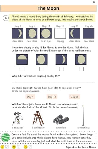 KS2 Science Year 5 Targeted Question Book (includes answers) (CGP Year 5 Science)