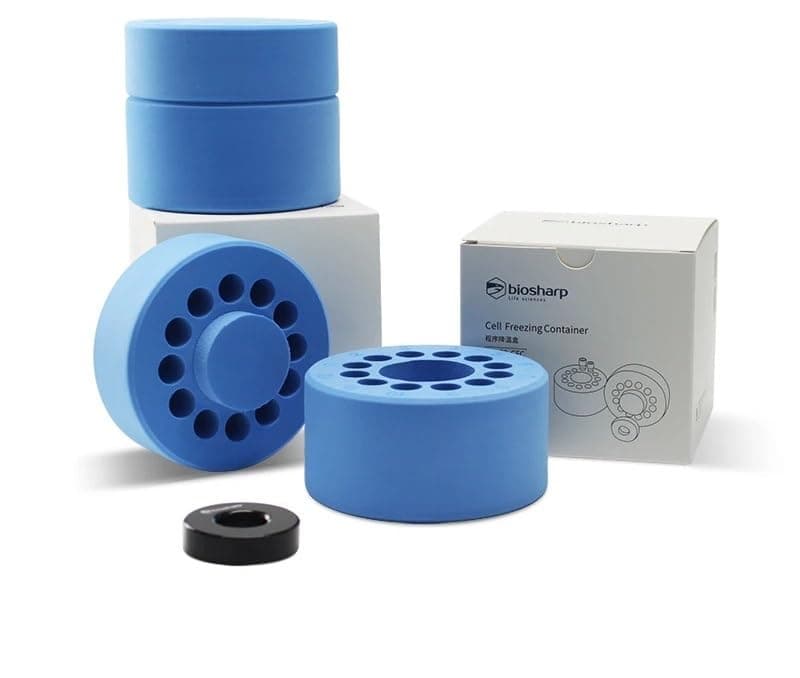 BS-02-CFC Program Cooling Box Does not Require Alcoholic Liquids for Freezing for 12x2ml cryovials (Size : BS-02-CFC 2ml)