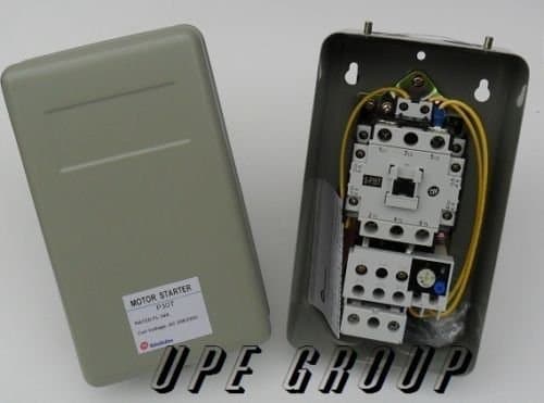 NEW MAGNETIC MOTOR STARTER CONTROL FOR ELECTRIC AIR COMPRESSOR 5HP 1-PHASE 208-240 VAC 34AMP