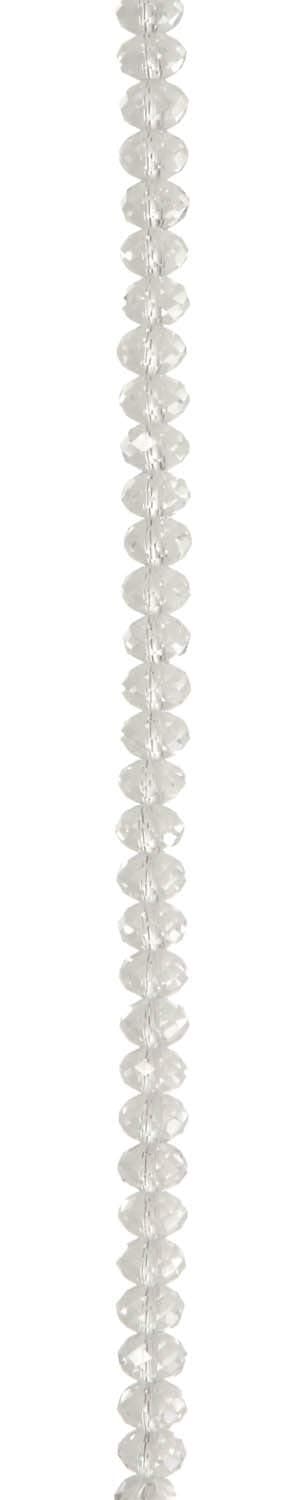 Venezia Strand Crystal Rondell, Clear