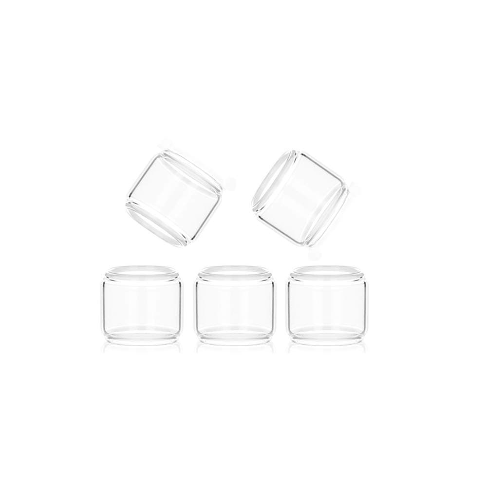 (3-Pack) Topuro CP RTA Glass tubes Replacement Fat Glass Transparent Colors