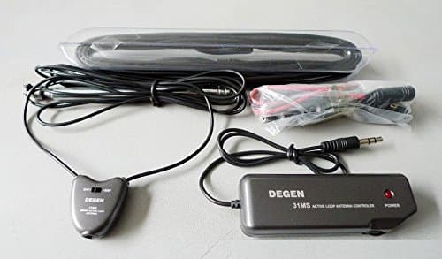 DEGEN #31MS Indoor MW/SW Receiver Soft Loop Magnetic Portable Antenna/Home Trip