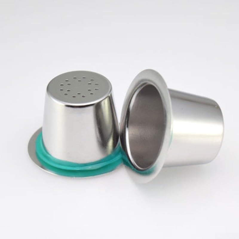 Stainless Steel Coffee Capsule Pod for, Compatible with U & Umilk, Inissia, CitiZ & CitiZ Milk Pack of 3