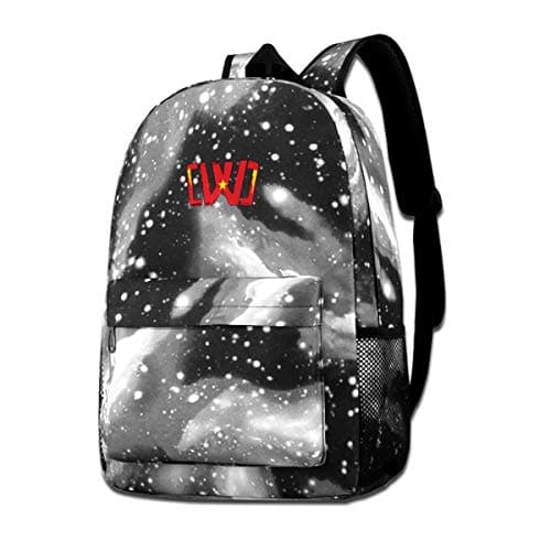 Galaxy Printed Shoulders Bag CWC Chad Wild Clay Ninja Fashion Casual Star Sky Backpack For Boys&girls