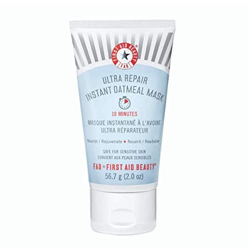 First Aid BeautyUltra Repair Instant Oatmeal Mask – Hydrating Mask to Help Calm and Soothe Skin – 2 oz.