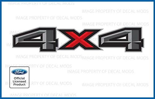 Decal Mods 4X4 Decals Bedside Truck Stickers for Ford F150 (2015-2020) - FPP (Set of 2)