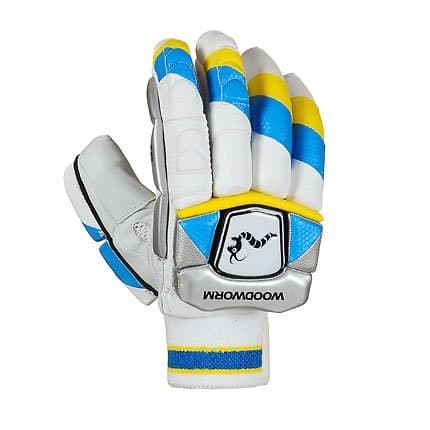 Woodworm Cricket iBat Select Premium Mens Right Hand Batting Gloves - Senior Regular