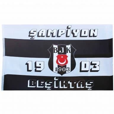 Giant Besiktas JK Crest Sampion Flag