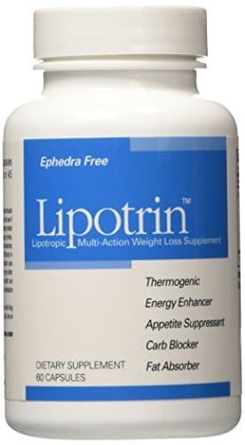 Lipotrin Carb Blocker and Fat Absorber (3 Bottle Pack) 180 Capsules by LipoTrin