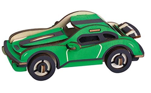 3D Jigsaw Puzzles DIY Wooden Porsche 911 Sport Car Model Toy Kits