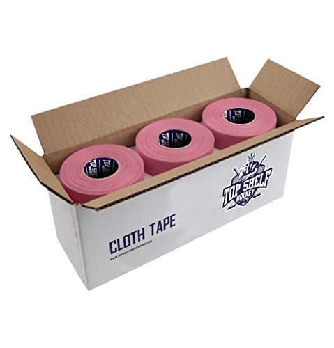 Hockey Tape Pink Cloth 1"x 25yrds Top Shelf Hockey 12 Rolls