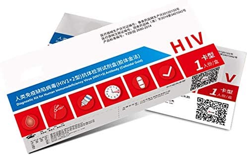 KMDB HIV Tester Self Test Kit Blood Analysis at, Home HIV Test Self Detection of Human Immunodeficiency Virus