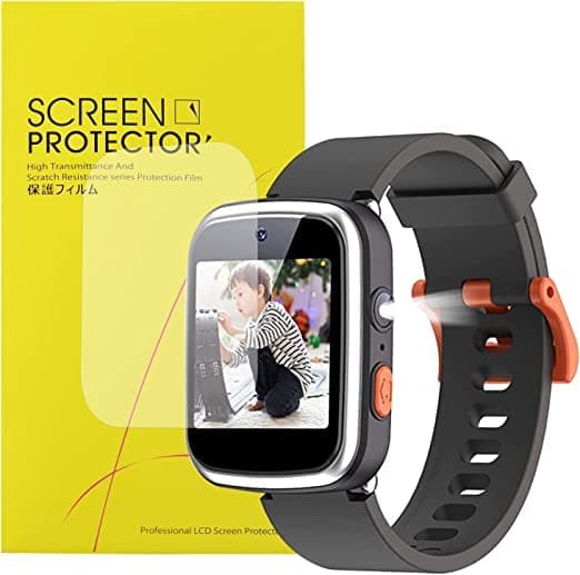 Compatible for Dwfit Kids Smart Watch Screen Protector, ceston Premium High Definition Ultra HD Film Compatible with Dwfit Kids Smart Watches (6 pack)