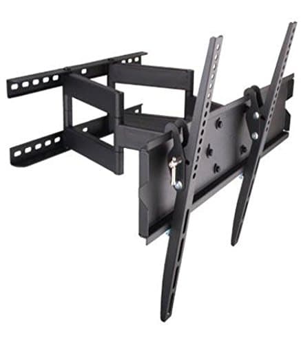 Rife TV Wall Mount for 32 to 80 inch LCD LED Plasma Screens Fully Articulating VESA Stand Bracket (Heavy Duty 60-80 icnh Screen Till 70 kg)