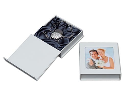 32 GB USB Memory Stick "Heart&rdquo; with USB Box Wedding Design