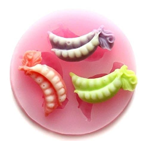 Mini Cute Pease Peas Silicone Cake Decoration Fondant Molds Mold Embossing Mold Cake Toppers Sugar Craft Polymer Resin Clay Mold Moldss
