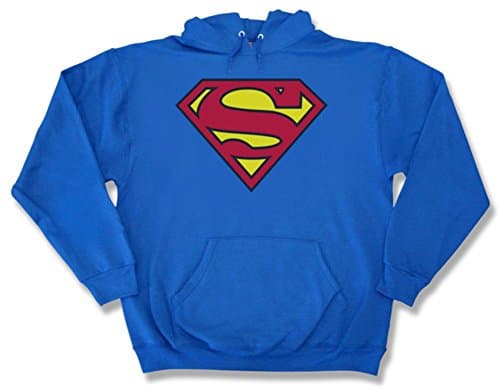 Hoodie: Superman - Logo Pullover Hoodie Size M