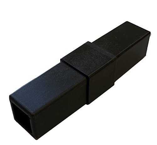 EZTUBE 2-WAY composite square assembly connector for aluminum extrusion. Plastic composite coupler connectors.