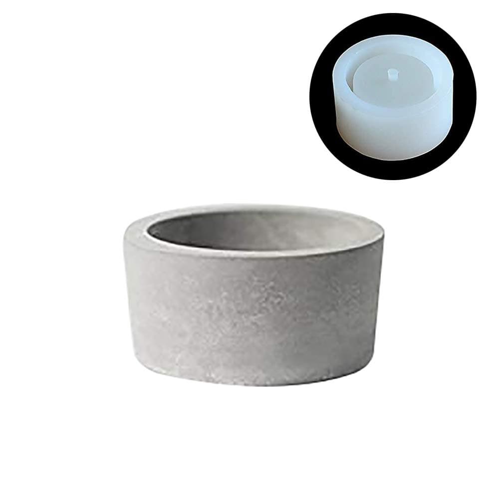 Nicole Silicone Flower Pot Mold for Succulent Plants Concrete Candle Holder Mould
